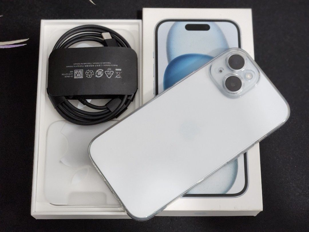 IPHONE 15 256GB 83% NO SWAP (Category: iPhone 15 Series) located in Mandaluyong City. Submitted by cellspaceph (Listing ID 1424922992, Image 1). Description: IPHONE 15 256GB factory unlocked 83% battery health All working Any sim No issue Php25,000 ‼️ with cable,case,box no swap 📍mandaluyong .