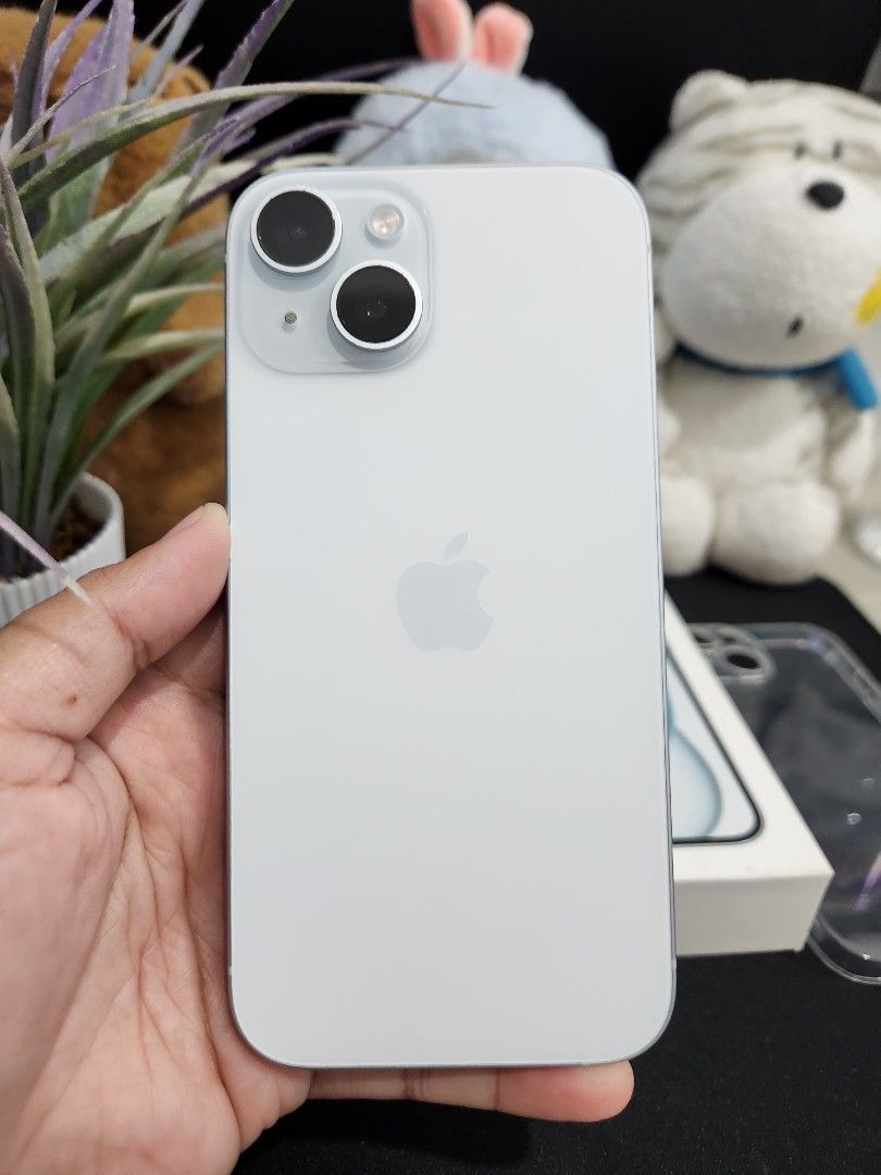 IPHONE 15 256GB 83% NO SWAP (Category: iPhone 15 Series) located in Mandaluyong City. Submitted by cellspaceph (Listing ID 1424922992, Image 3). Description: IPHONE 15 256GB factory unlocked 83% battery health All working Any sim No issue Php25,000 ‼️ with cable,case,box no swap 📍mandaluyong .