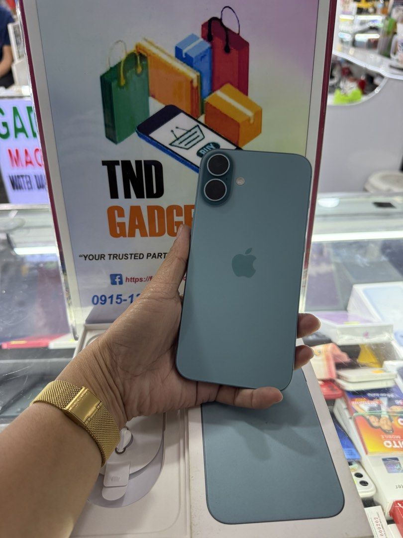 iPhone 16 Plus 128gb (Category: iPhone 16 Series) located in Pasig City. Submitted by melissaomb01623 (Listing ID 1424954160, Image 1). Description: iPhone 16 Plus 128gb dual Preloved factory unlocked Hk variant 93 battery health complete with box no issue check all u want 📌pick up store in greenhills shopping center 📌we do cod in metro manila and near provinces just add sf only 📌we ship nationwide via LBC 📌we accept swap/trade in 📌we accept