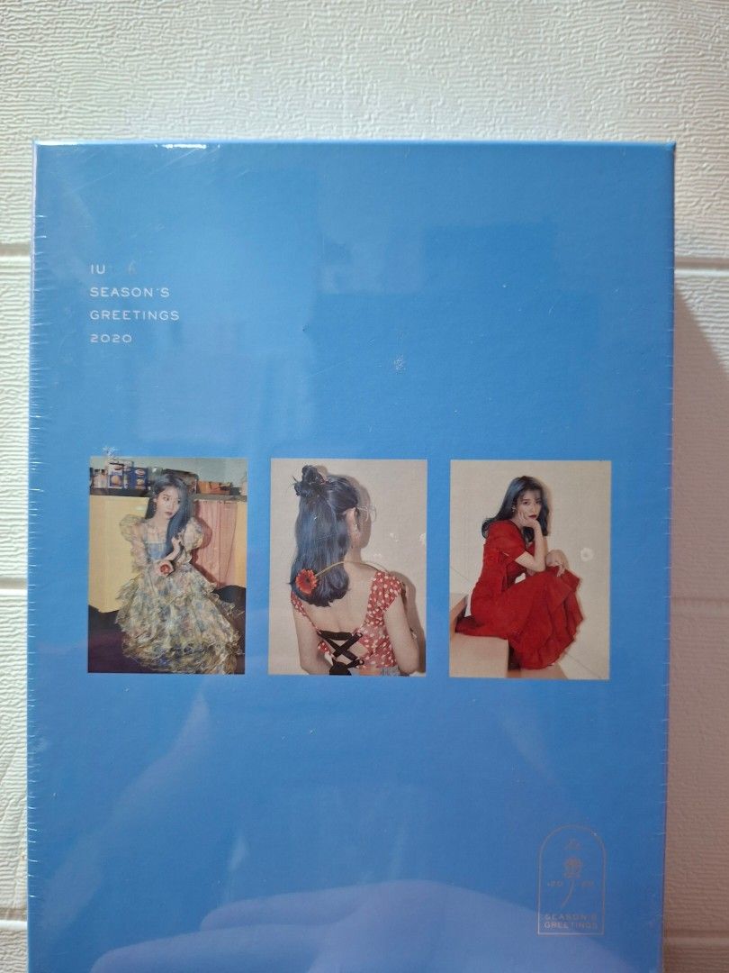 IU ALL SEASONS GREETINGS (2020-2023) (Category: CDs & DVDs) located in Caloocan City. Submitted by mikomikoj (Listing ID 1424891939, Image 1). Description: DECLUTTERING SALE: IU SEASON'S GREETINGS 2020-2023 (SEALED) SG 2020 - PHP 2200 SG 2021 - PHP 2100 SG 2022 - PHP 2150 SG 2023 - PHP 2300 TAKE ALL PHP 7500 See photos for reference Pasig area! Mop: gcash/maribank Mod: lalamove .