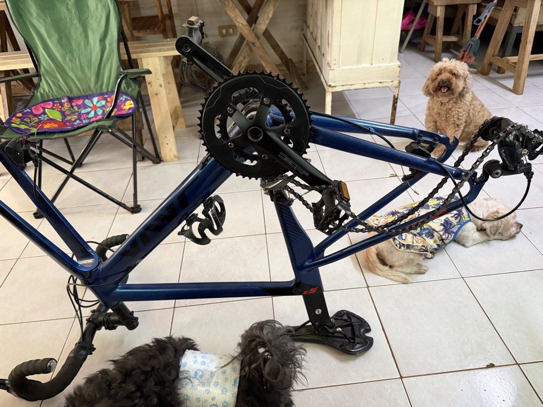 Java Siluro 3 (Category: Bicycles) located in Manila. Submitted by solenya (Listing ID 1424954116, Image 3). Description: Bought this for 37,000 in 2022 Only used this 11 times. Rfs: need funds and hindi na nagagamit. Nakatambak nalang for ilang years. Issue: may damage yung foam ng seat, yung sa quick release ng isang gulong, missing yung black na lock. Please refer to the pictures. Please see the specs below: JAVA SILURO 3 700c Frame: JAVA Silu