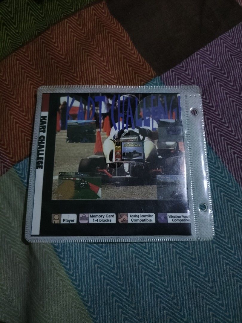 Kart Challenge - PlayStation/PC Game (Category: PlayStation) located in Cavite. Submitted by taro_sakamoto_23 (Listing ID 1425040451, Image 2). Description: - PC GAME - Good Condition .