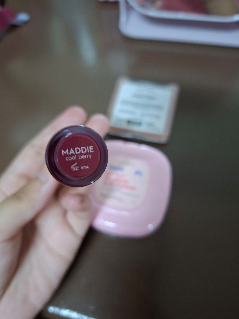 Makeup Bundle - Colourette Colourtint, Vice Cosmetics Blush (Category: Makeup) located in Manila. Submitted by declutterthingz30 (Listing ID 1424916371, Image 2). Description: - Colourette Colourtint in Maddie (swatched only) - Vice Cosmetics Aura Collection Blush in Apricot Crush (lightly used) - Dr. Sensitive Blur Powder in Translucent (lightly used) 📌 sf shouldered by the buyer via lalamove/j&t. NO MEETUPS sampaloc, manila -.