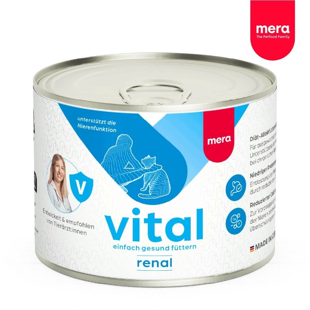 MERA Vital Renal Wet Cat Food - 6 X 200g, Pet Supplies, Pet Food on ...