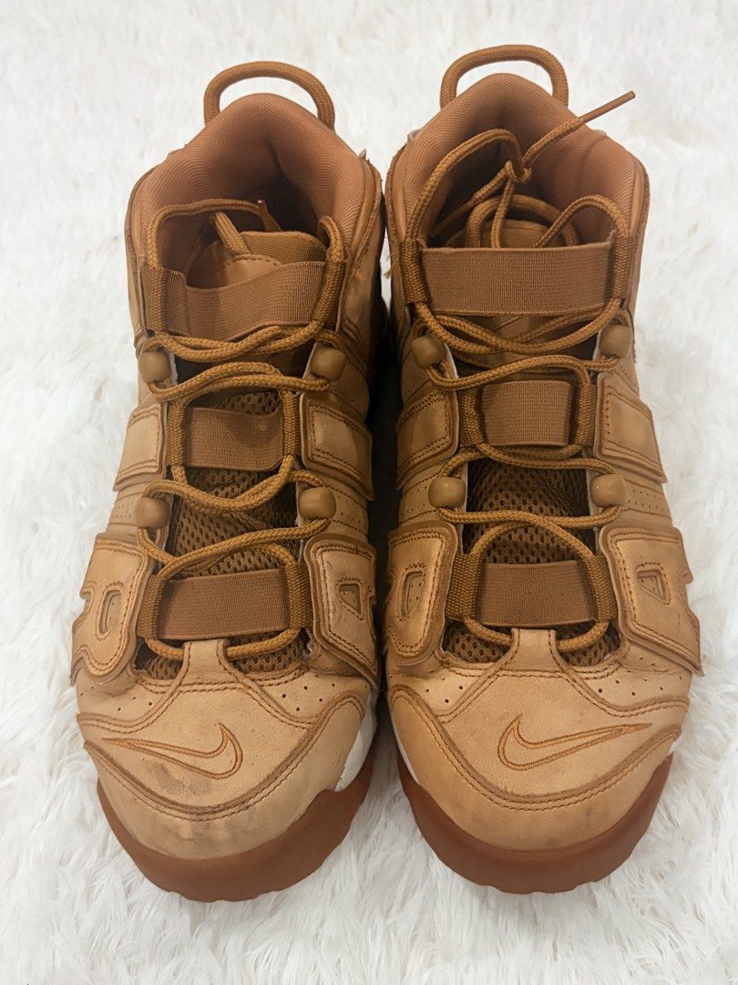 Nike air more uptempo pippen (Category: Sneakers) located in Makati City. Submitted by tomypom (Listing ID 1424920293, Image 2). Description: Authentic Nike air more uptempo Scottie pippen Brown mid 4,499 pesos only! See pictures for more details.