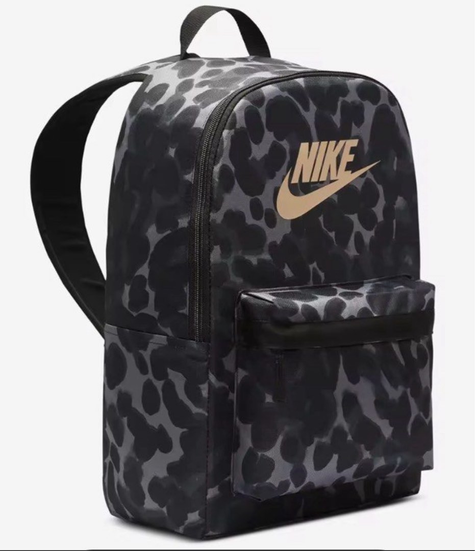 nike backpack leopard print