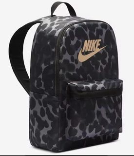 nike heritage backpack leopard