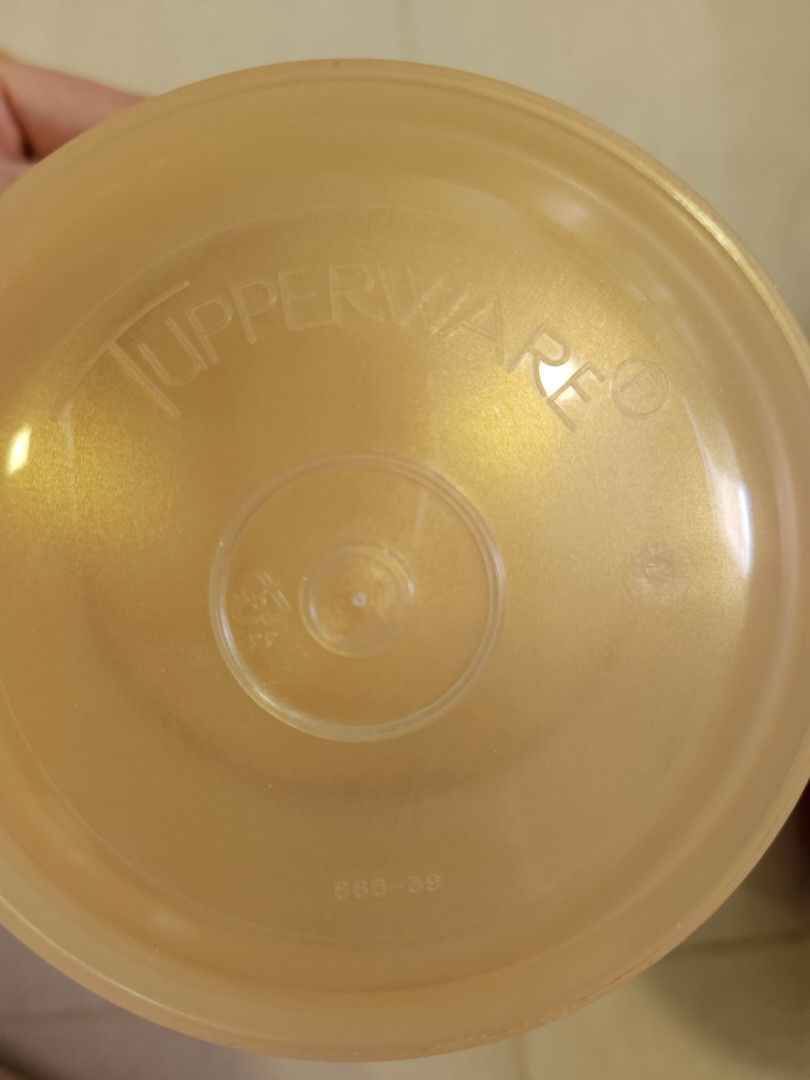 One Touch Tupperware gold canisters474602891694592002