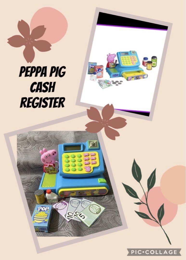 Peppa pig cash register (Category: Kids Toys) located in Batangas. Submitted by pixie_clearance (Listing ID 1425000854, Image 1). Description: .