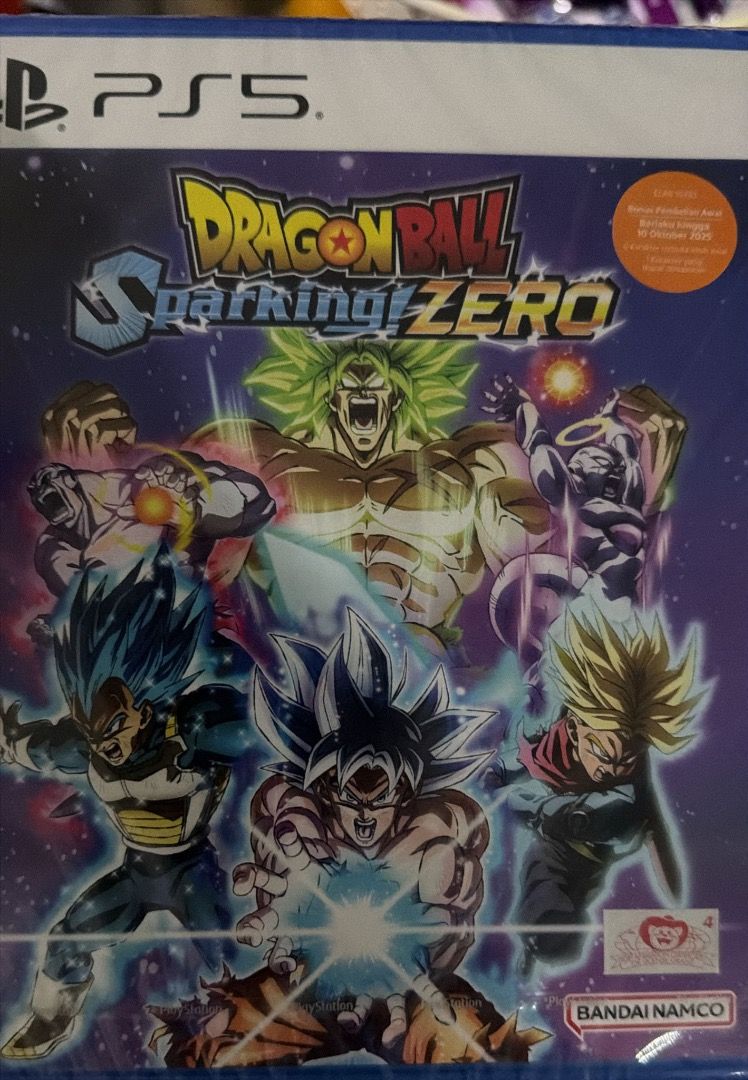 PS5 Dragon Ball Sparking! Zero (R3 Bahasa Packing But Game in English ...