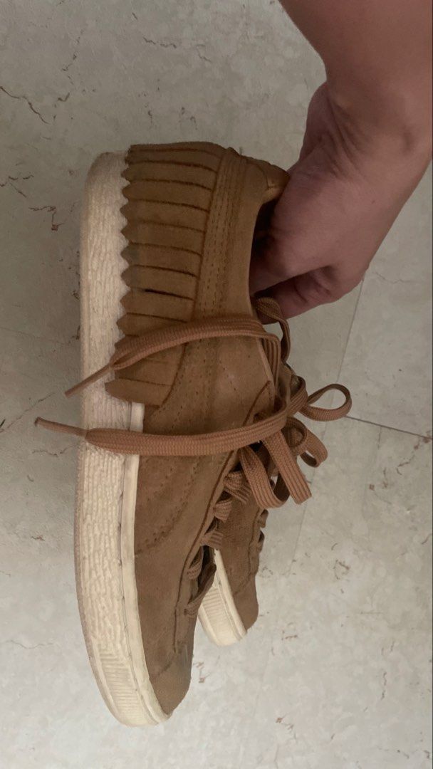 Puma Suede Fringe Sneakers (Category: Sneakers) located in General Trias. Submitted by csrtechsol61982 (Listing ID 1424907556, Image 2). Description: .