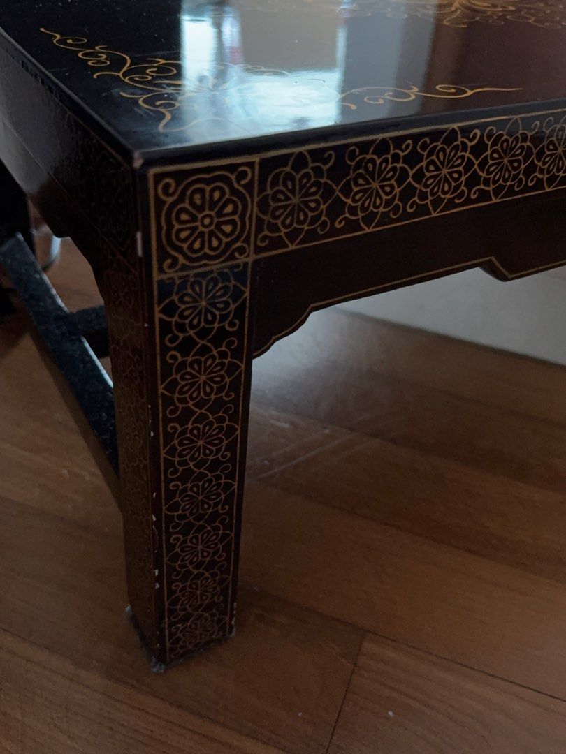 Table - small (Category: Tables & Sets) located in Singapore. Submitted by natto26 (Listing ID 1424953065, Image 2). Description: Low small lacquer table Good condition Approximately 55 x 37 cm Height 25cm Selling as it is. Self collection only .