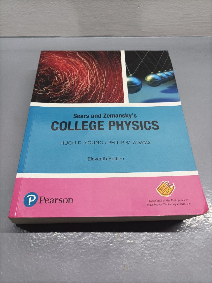 Sears and Zemansky's College Physics 11th Edition (Category: Textbooks) located in Cavite. Submitted by taqoyaqui (Listing ID 1424976543, Image 1). Description: Unused for 2 years. No writings in it..