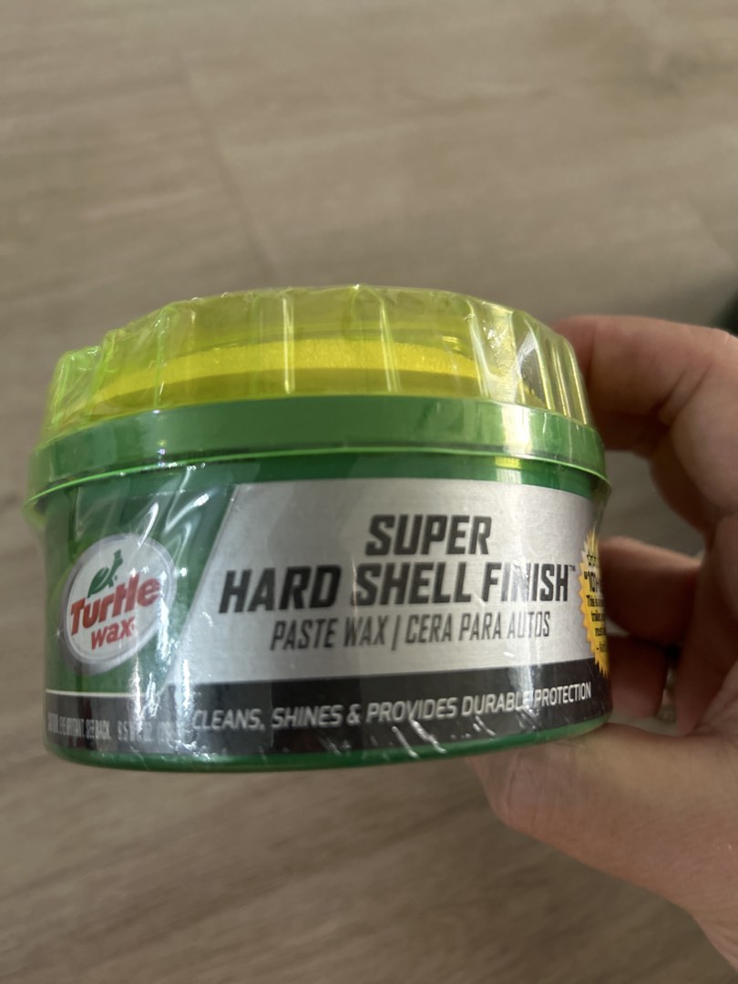 Turtle Wax Super Hard Shell Finish Paste Wax, Car Accessories ...