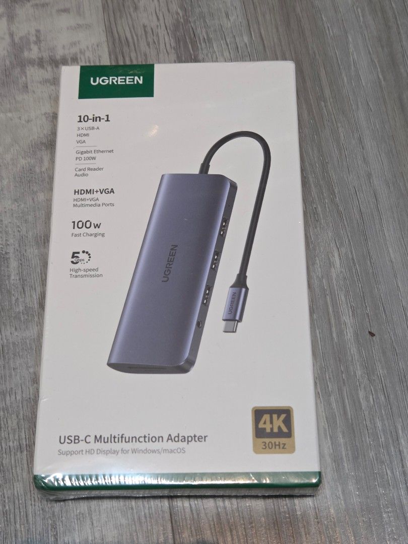 Ugreen 10-in-1 USB-C Multifunction Adapter405983675790151680