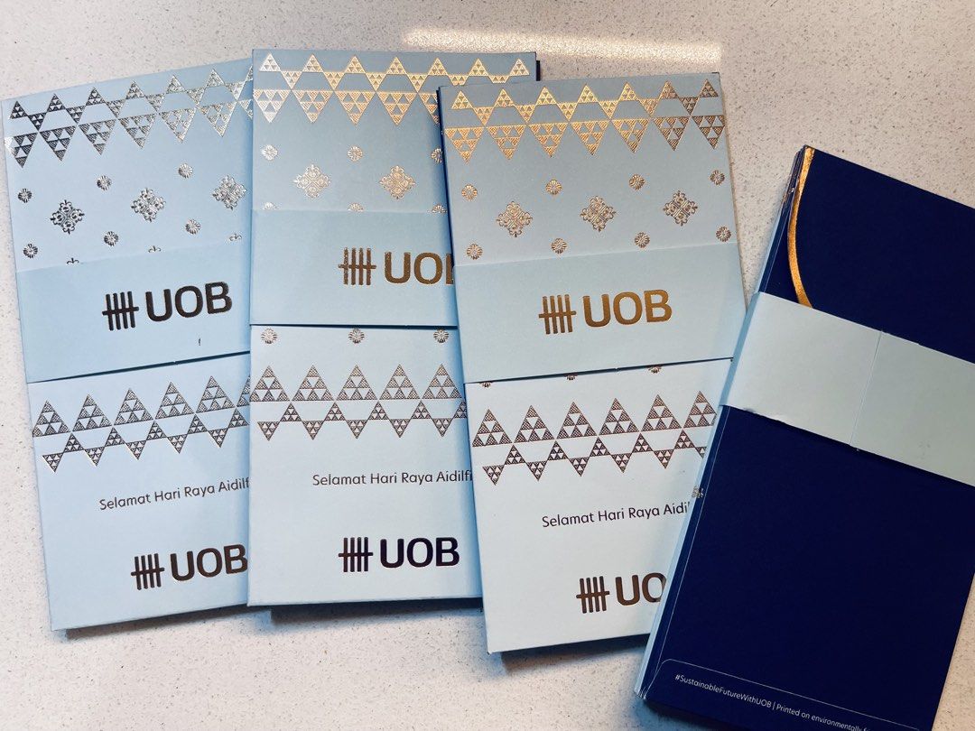 [sold] UOB Sampul Raya 2026 / SDR / Raya Packet / 8 pieces, Hobbies ...