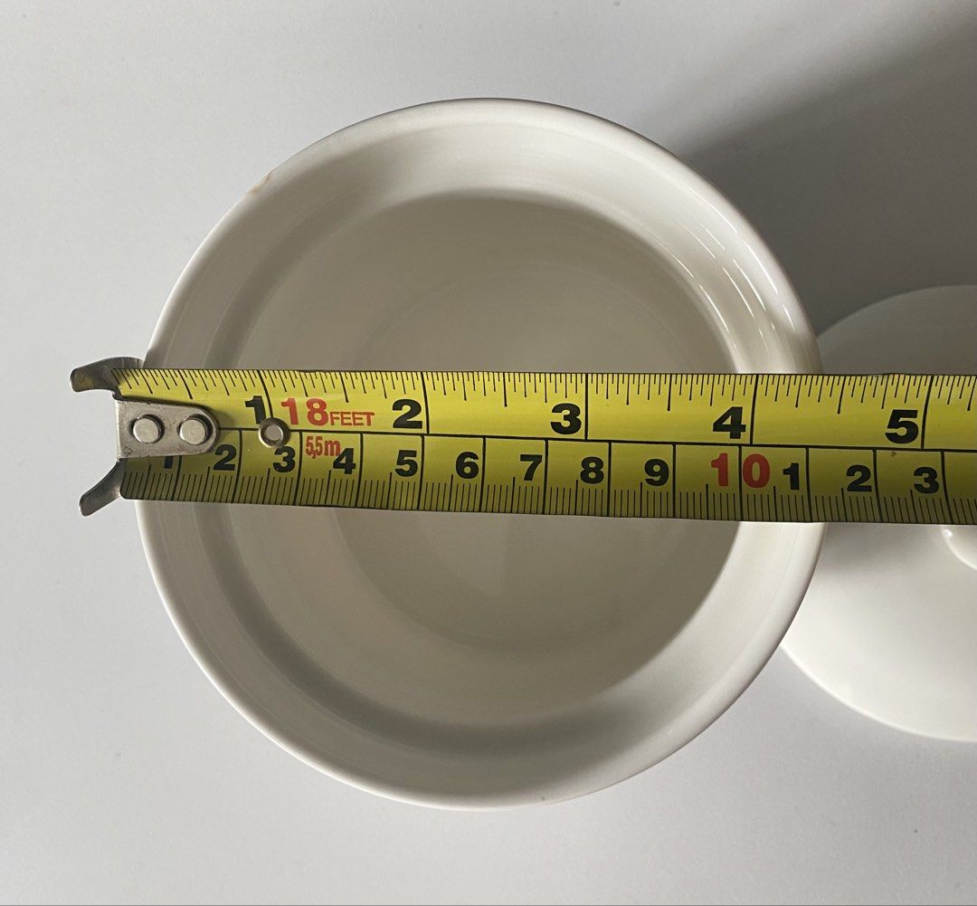 White Ceramic Soup Bowl with Lid446503893683425283
