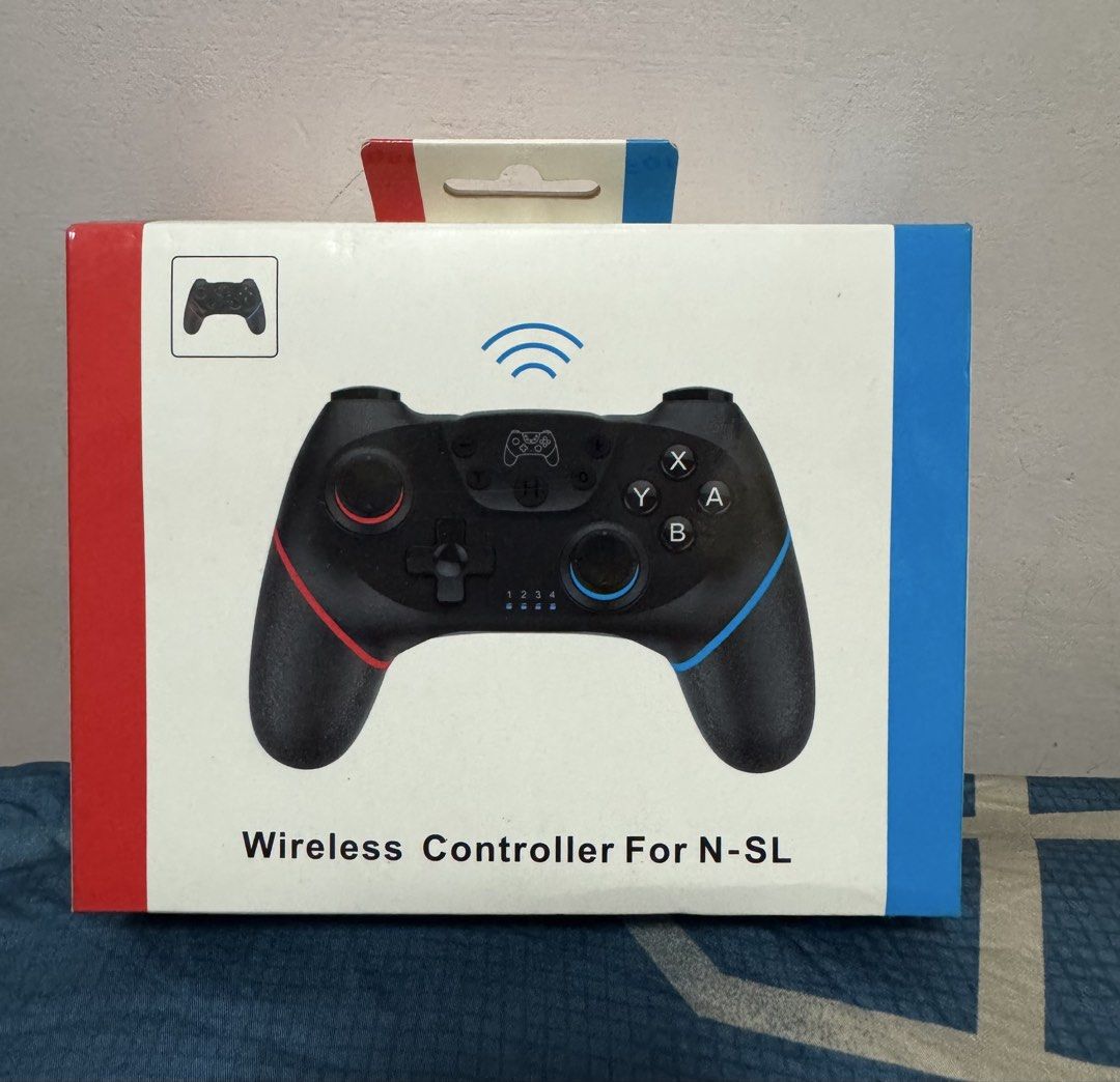 Wireless Controller for Nintendo Switch (Category: Controllers) located in Singapore. Submitted by blazingdrake (Listing ID 1424977960, Image 1). Description: - Wireless controller for Nintendo Switch - Ergonomic design for comfortable gaming - Includes charging cable - Easy to set up and use - Perfect for all your favorite Switch games.