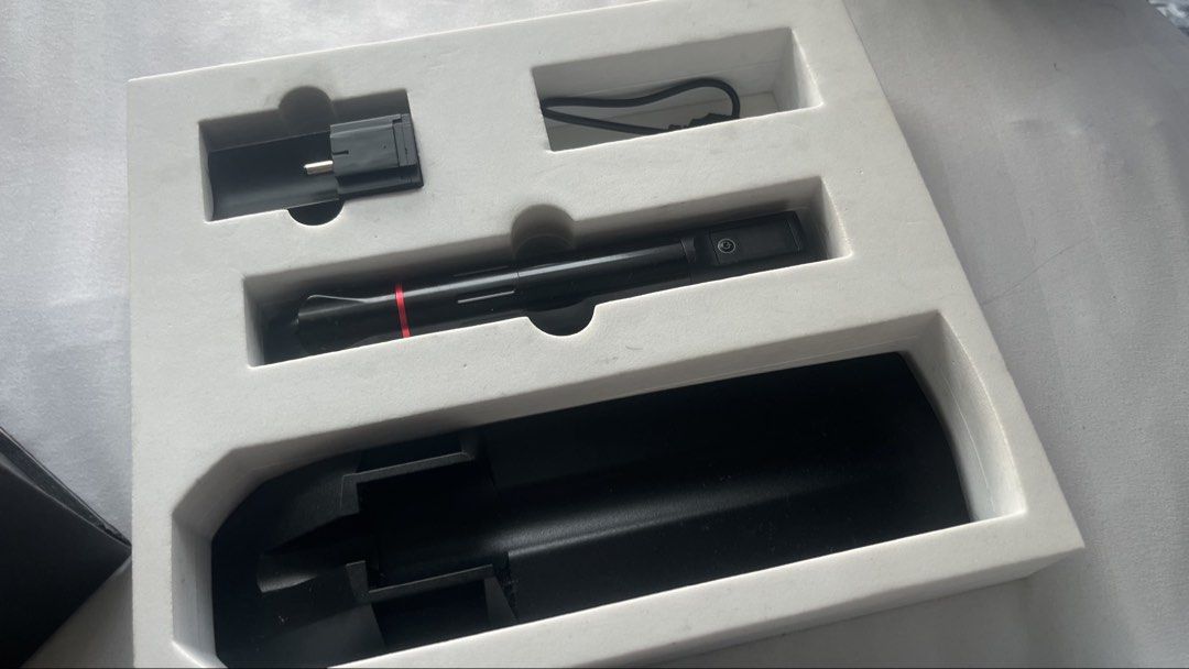 Wireless Tattoo Pen (Category: Everything Else Others) located in Makati City. Submitted by mxhaejin (Listing ID 1425019746, Image 3). Description: Pre loved item. Used with care. Medyo pudpod lang ang plus button but it is functioning well. Meet up so you can test the item Did not want to pursue hobby in tattooing The package includes: 1 Tattoo pen 2 Battery pack 1 Adapter wire Battery charging cable Tattoo pen base.