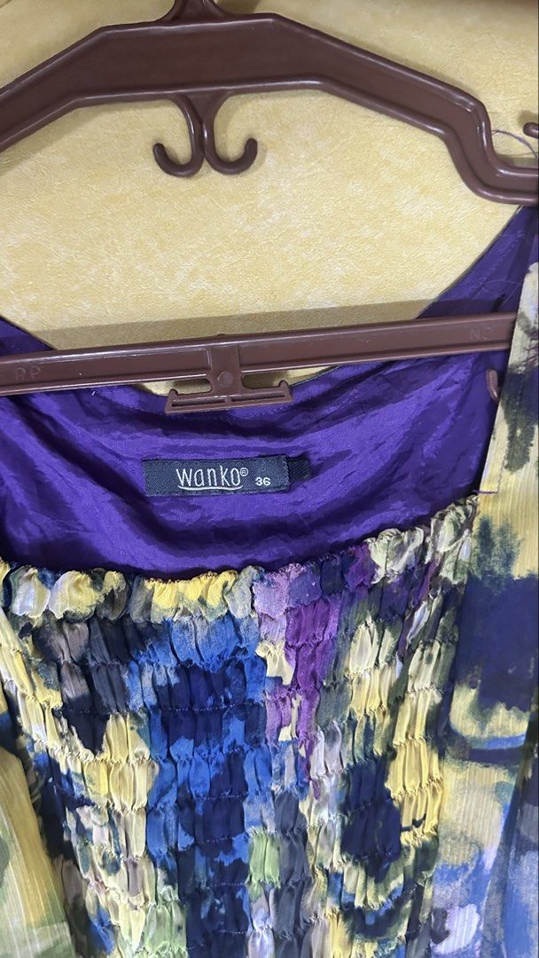 Women Dress (Category: Dresses) located in Manila. Submitted by hapibday.everyday (Listing ID 1424999327, Image 3). Description: Brand : WANKO FITS Medium Size Length : 32.5” ( 99 cm) Guaranteed in good condition .