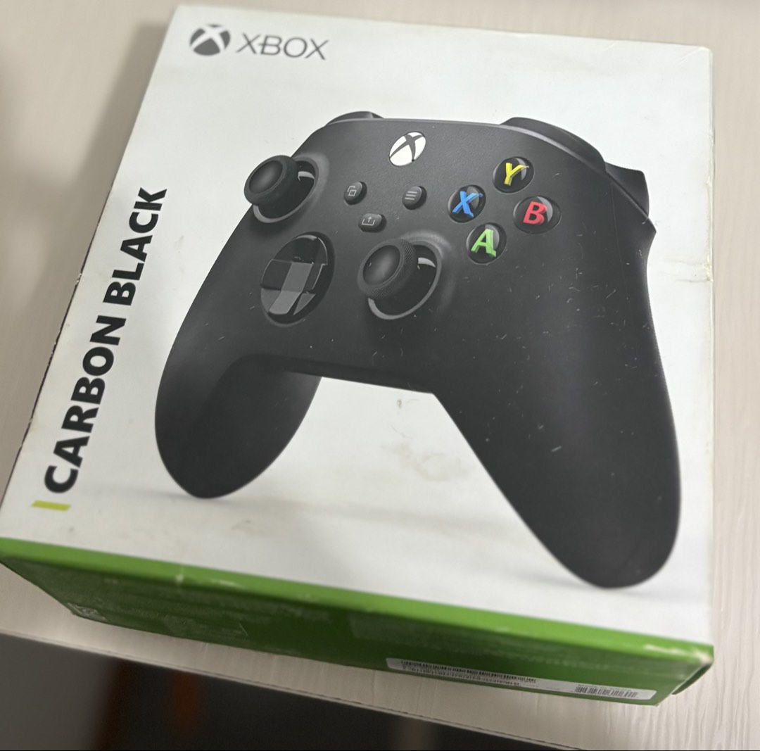 Xbox Series X/S Carbon Black Controller, Video Gaming, Gaming ...