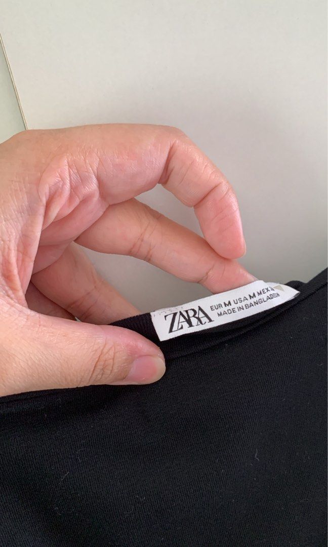 Zara Black Strappy Mini Dress (Category: Dresses) located in Cavite. Submitted by mommyb3 (Listing ID 1424986013, Image 2). Description: Cotton stretchable. Small to mediump.