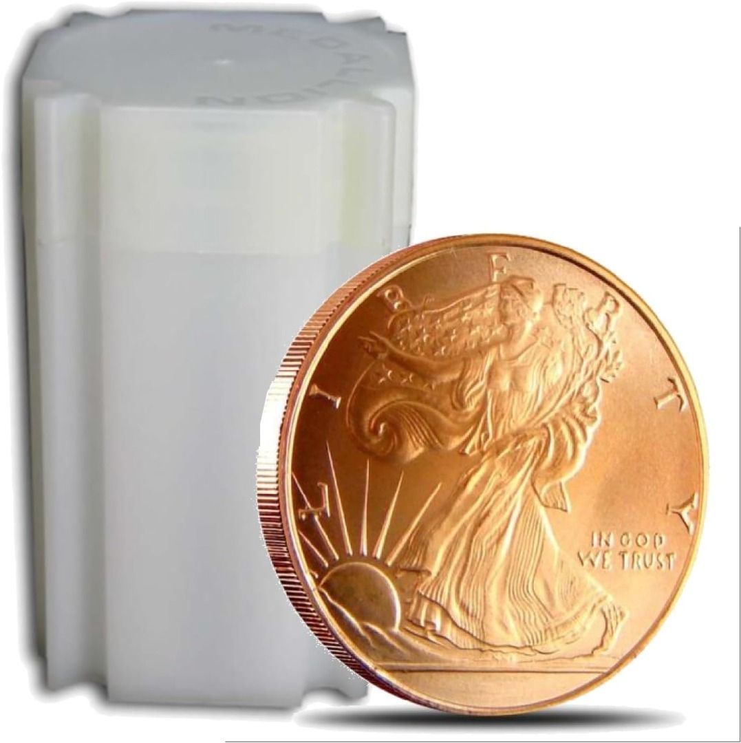 1oz Copper Rounds Walking Liberty Design (Category: Currency) located in Quezon City. Submitted by victr2 (Listing ID 1425240592, Image 3). Description: 1oz Copper Round Walking Liberty Design Material: Pure Copper Weight: 1 oz Size: 40x40x3mm size.