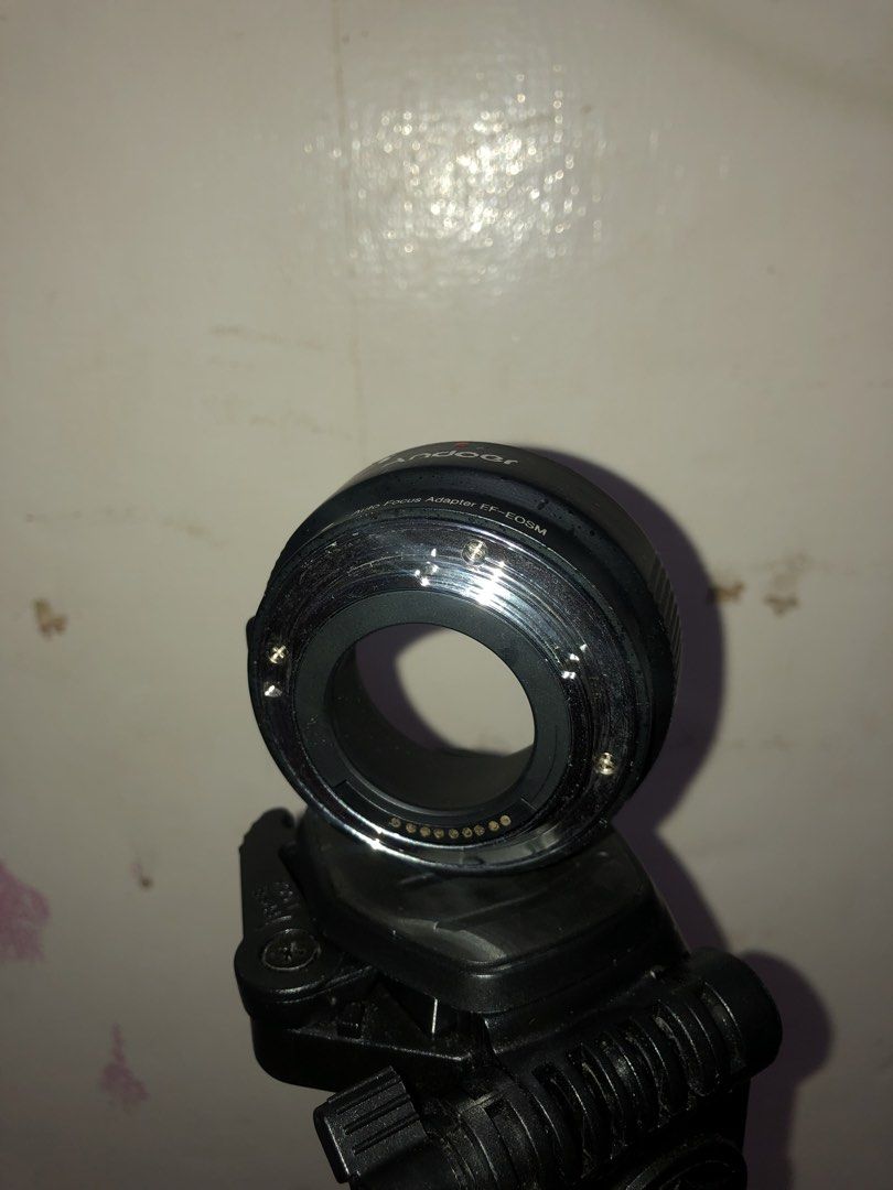 Andoer Auto Focus Adapter EF-EOSM (Category: Lens & Kits) located in Dapa. Submitted by amity_eve (Listing ID 1425169704, Image 2). Description: WORKING adapter Body condition: 10/10 Rfs: sold my canon eos M, needing funds Works on canon ef/efs lens to M mount PRICE IS NEGOTIABLE .