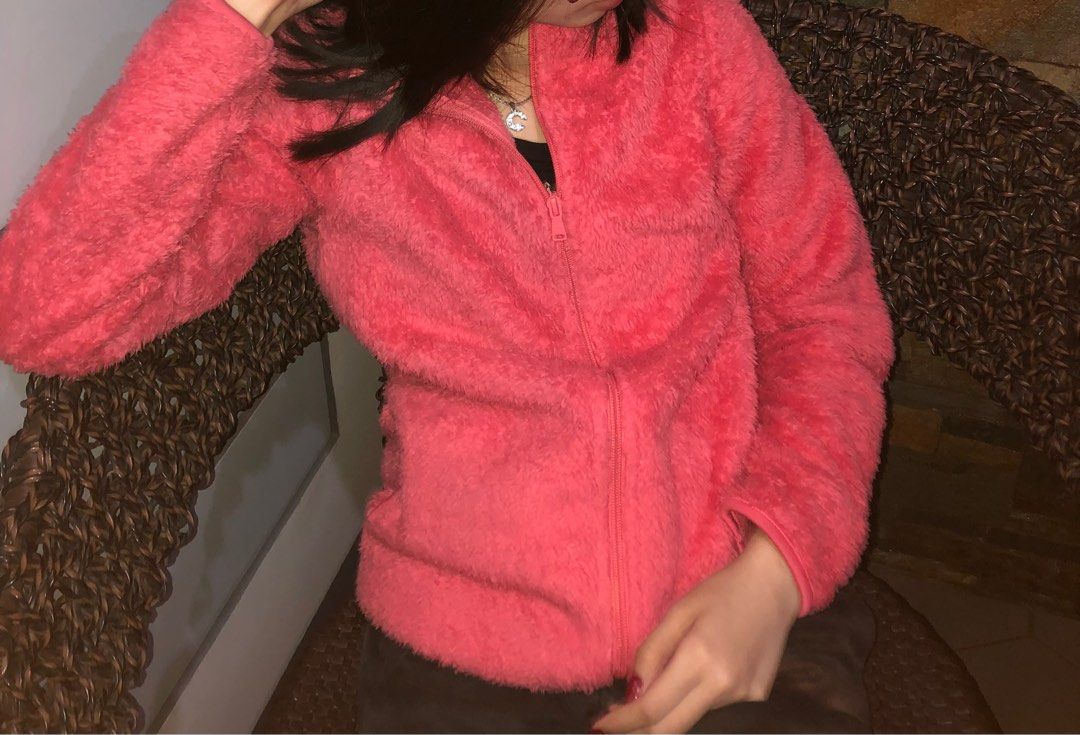 baleno fluffy coral fleece jacket (Category: Coats, Jackets and Outerwear) located in Makati City. Submitted by bowzone (Listing ID 1425202023, Image 2). Description: 🎀 xxs - s .