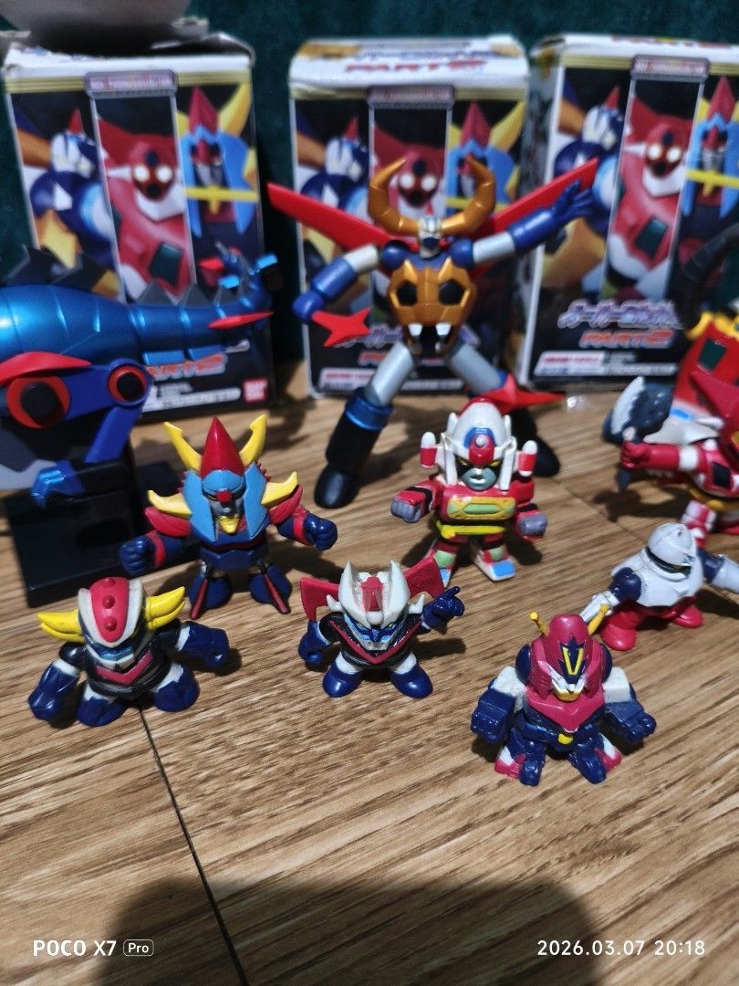 Bandai super robot wars Mini Figures Set (Category: Figurines & Statues) located in Baguio. Submitted by baguiobeans (Listing ID 1425223311, Image 3). Description: Wysiwyg, check pictures for details.