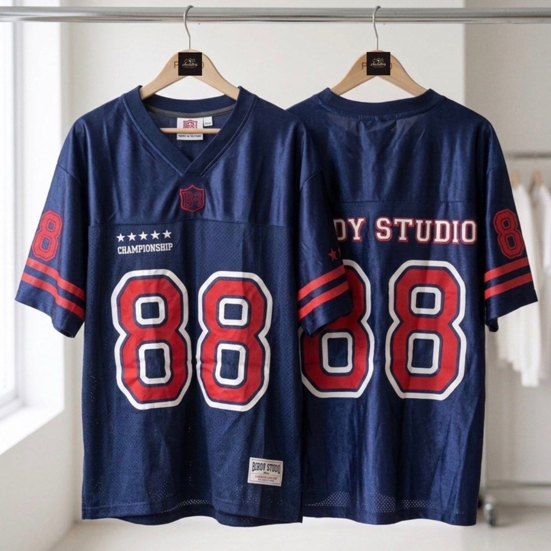 Birdy Studio Football Jersey (Category: Tshirts & Polo Shirts ) located in Manila. Submitted by checlutters_2026 (Listing ID 1425238464, Image 1). Description: RFS: Saw a lot of people wearing this so I decided to sell it off because I don’t want to be twinnies with them.