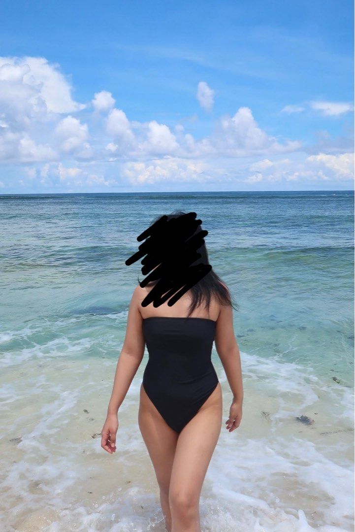 Black One Piece Swimsuit (Category: Bikinis & Swimsuits) located in Bacoor. Submitted by dm_preloved (Listing ID 1425065015, Image 1). Description: .