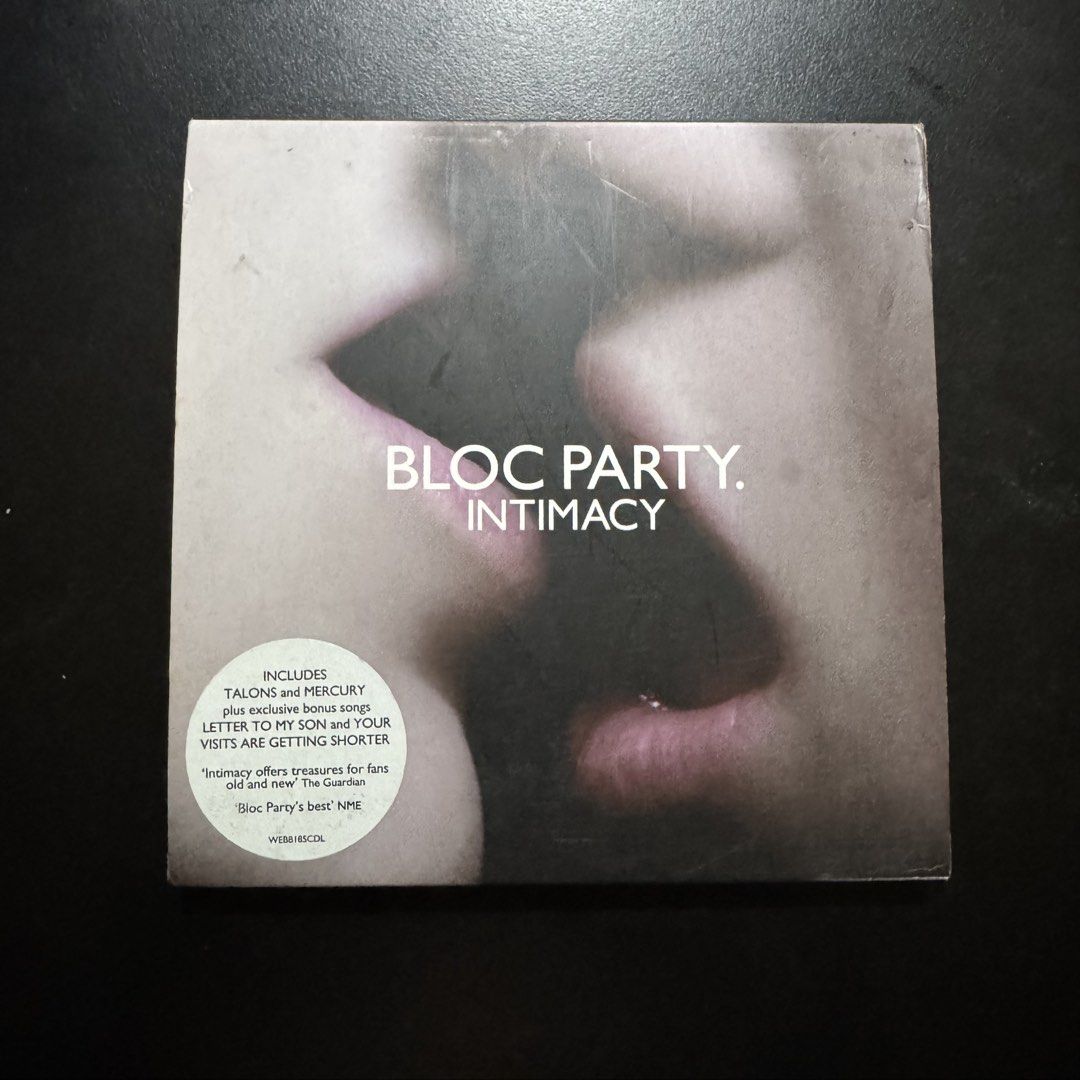 Bloc Party - Intimacy (Category: Vinyls) located in Mandaluyong City. Submitted by jcmsanchez (Listing ID 1425096178, Image 1). Description: VG+ EU.