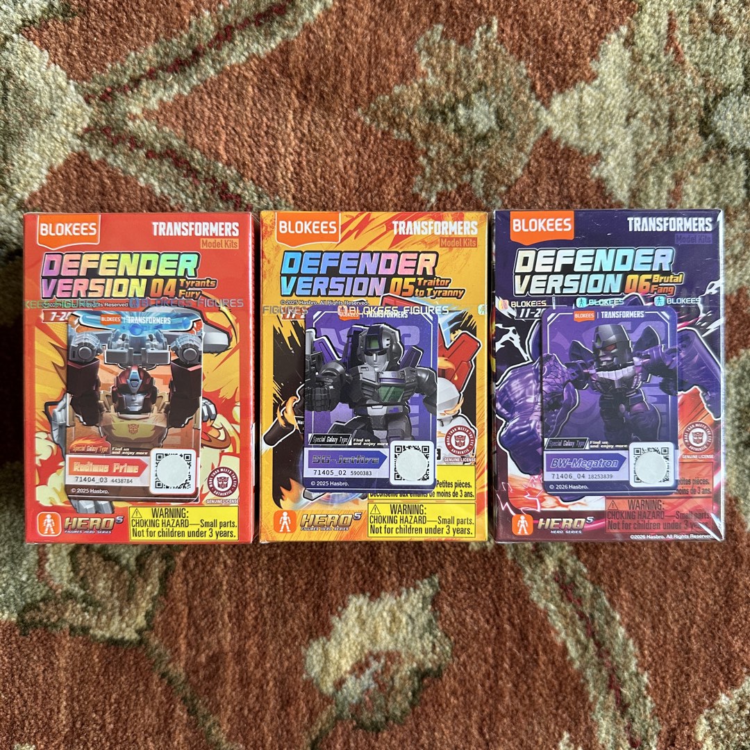 Blokees Transformers DV Secret Lot, Hobbies & Toys, Toys & Games on ...