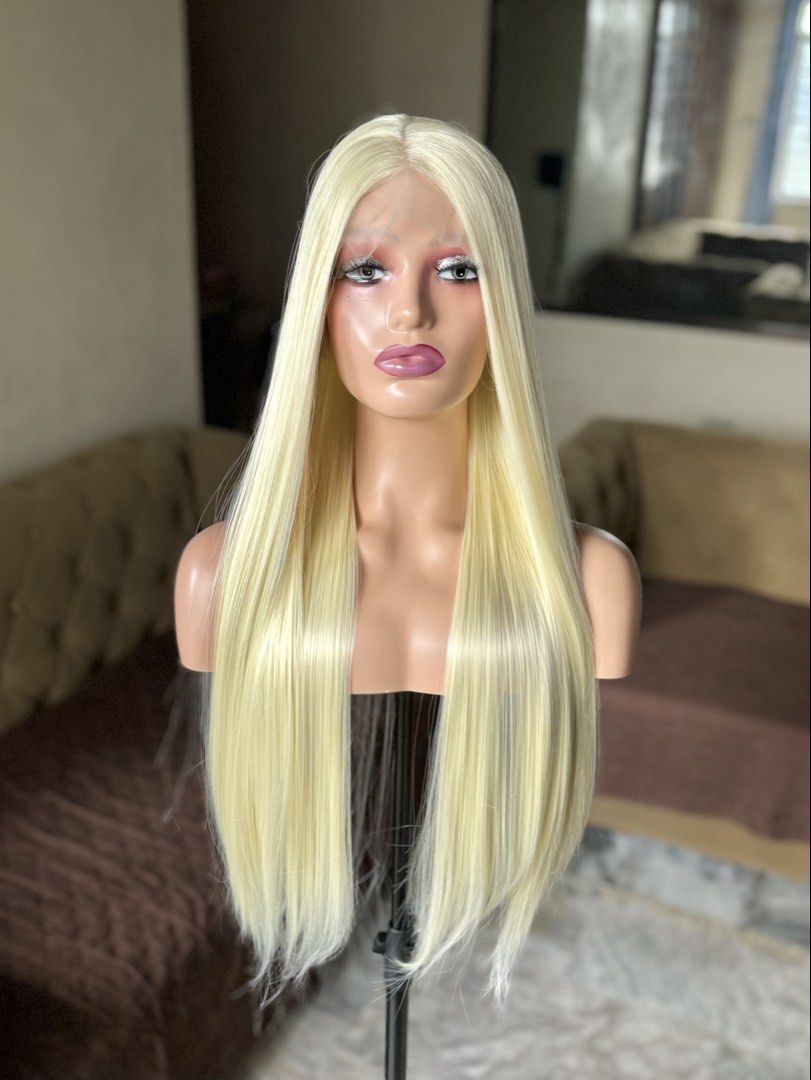 Blonde Lace Front Wig (Brand New!) (Category: Hair Accessories) located in Manila. Submitted by stellarwigs (Listing ID 1425232146, Image 2). Description: Blonde Lace Front Wig For Sale! Price: ₱1500 only! (brand new) ✅FREE PARTING (13x4) (30 Inches) ✅Can be curled or straightened and washed. ✅Futura Fiber Close to human hair. ✅Thick High Quality Hair. ✅What you see is what you get. ✅On Hand! Shipping available nationwide. ✅Same day delivery arou
