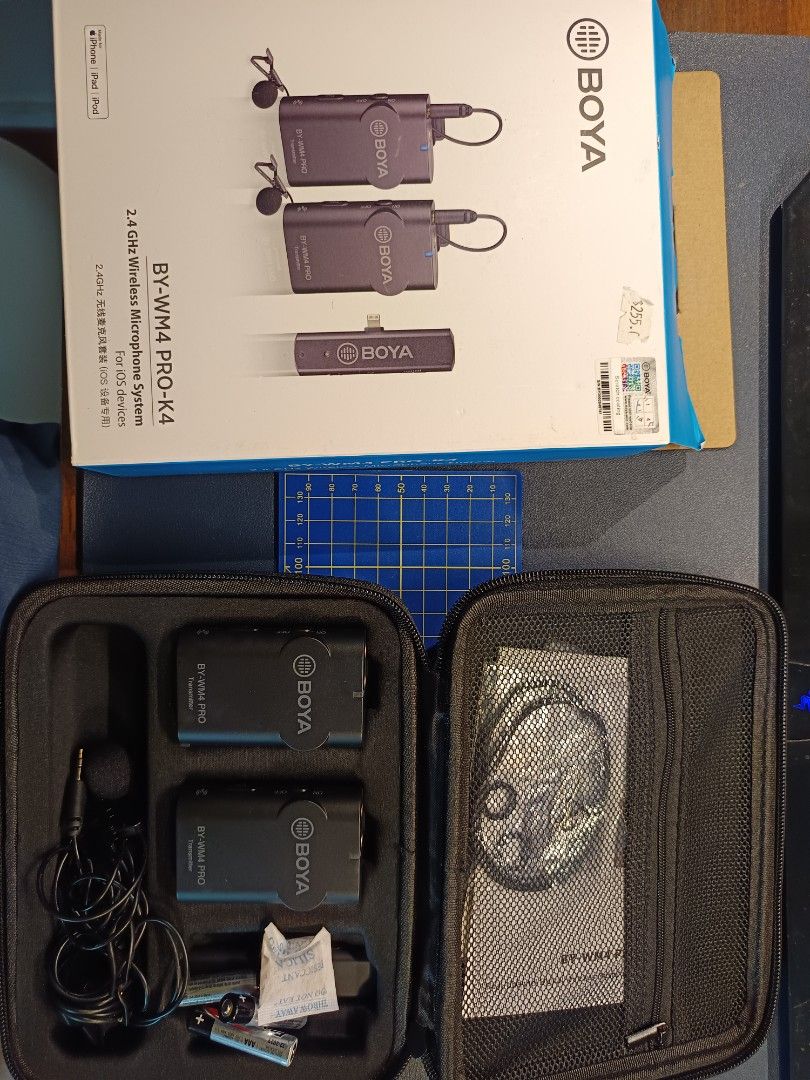 BOYA BY-WM4 Pro K4 Wireless Microphone System65671954935299111