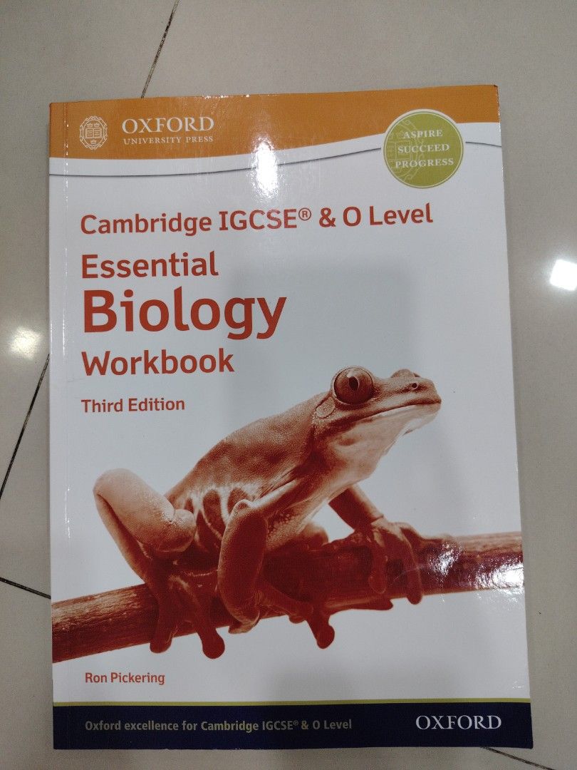 Cambridge IGCSE & O Level Essential Biology Workbook, Hobbies & Toys ...