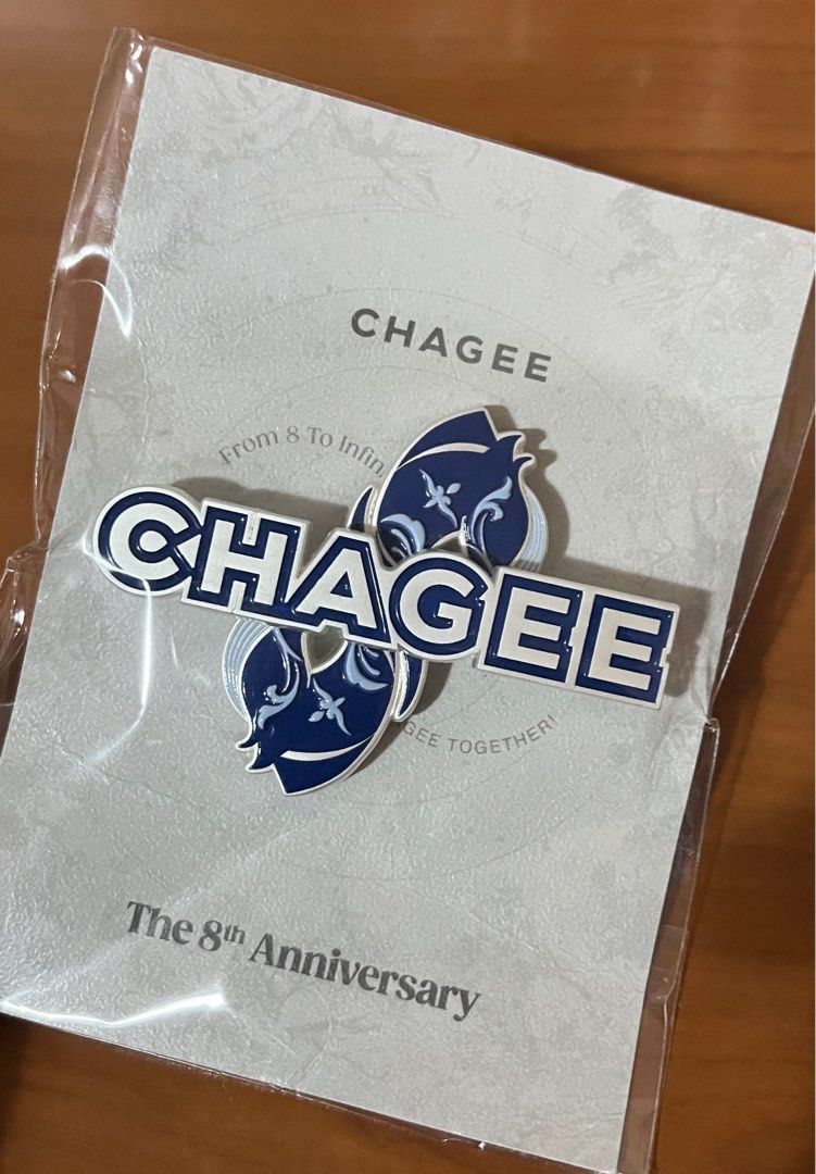 Chagee 8th Anniversary Pin / Chagee Fidget Spinner Pin (Category: Character Goods) located in Quezon City. Submitted by scarletrose18 (Listing ID 1425178086, Image 1). Description: Chagee 8th Anniversary Pin / Chagee Fidget Spinner Pin Brand new P1,500 each 2 pcs available .
