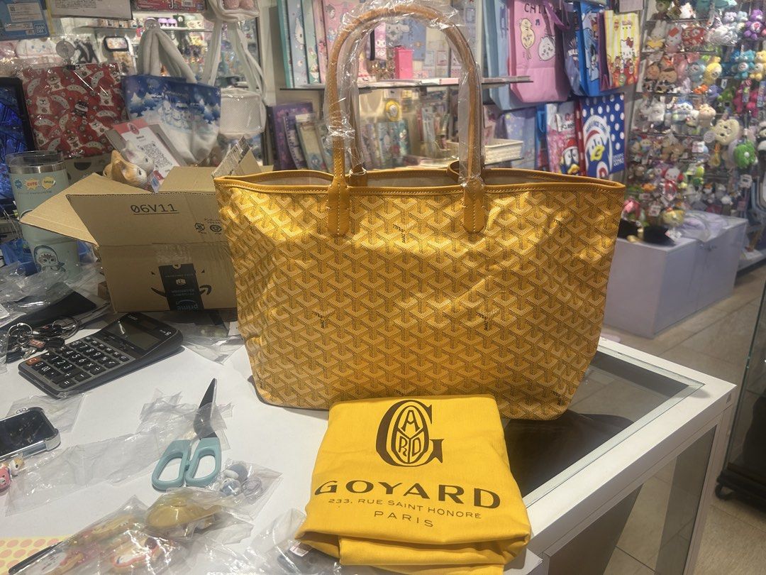 CLEARANCE! Goyard St. Louis PM - Yellow (Category: Luxury Bags & Wallets) located in Manila. Submitted by luxurybrandsonly (Listing ID 1425192949, Image 2). Description: Message me .