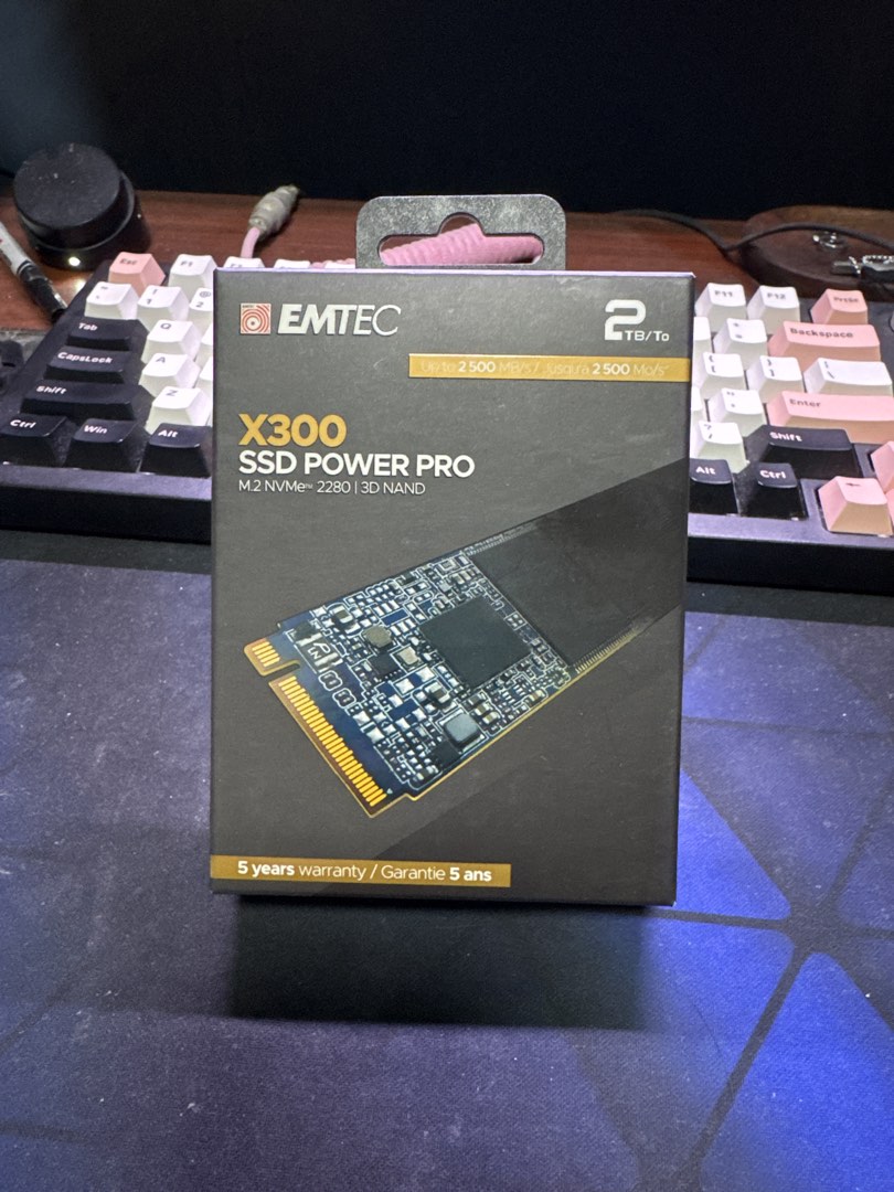 EMTEC X300 SSD Power Pro 2TB NVMe m.2 gen 3, Computers & Tech, Parts ...