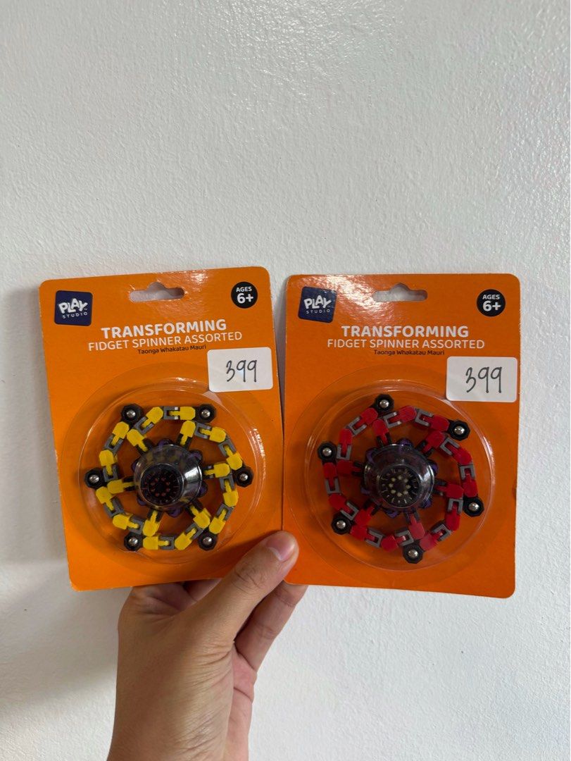 Fidget Spinner Assorted -Play Studio Transforming (Category: Action & Battle Toys) located in Santa Ana. Submitted by tokiotokio (Listing ID 1425146023, Image 1). Description: PM FOR DETAILS If 2 pcs - 700 nalang po .