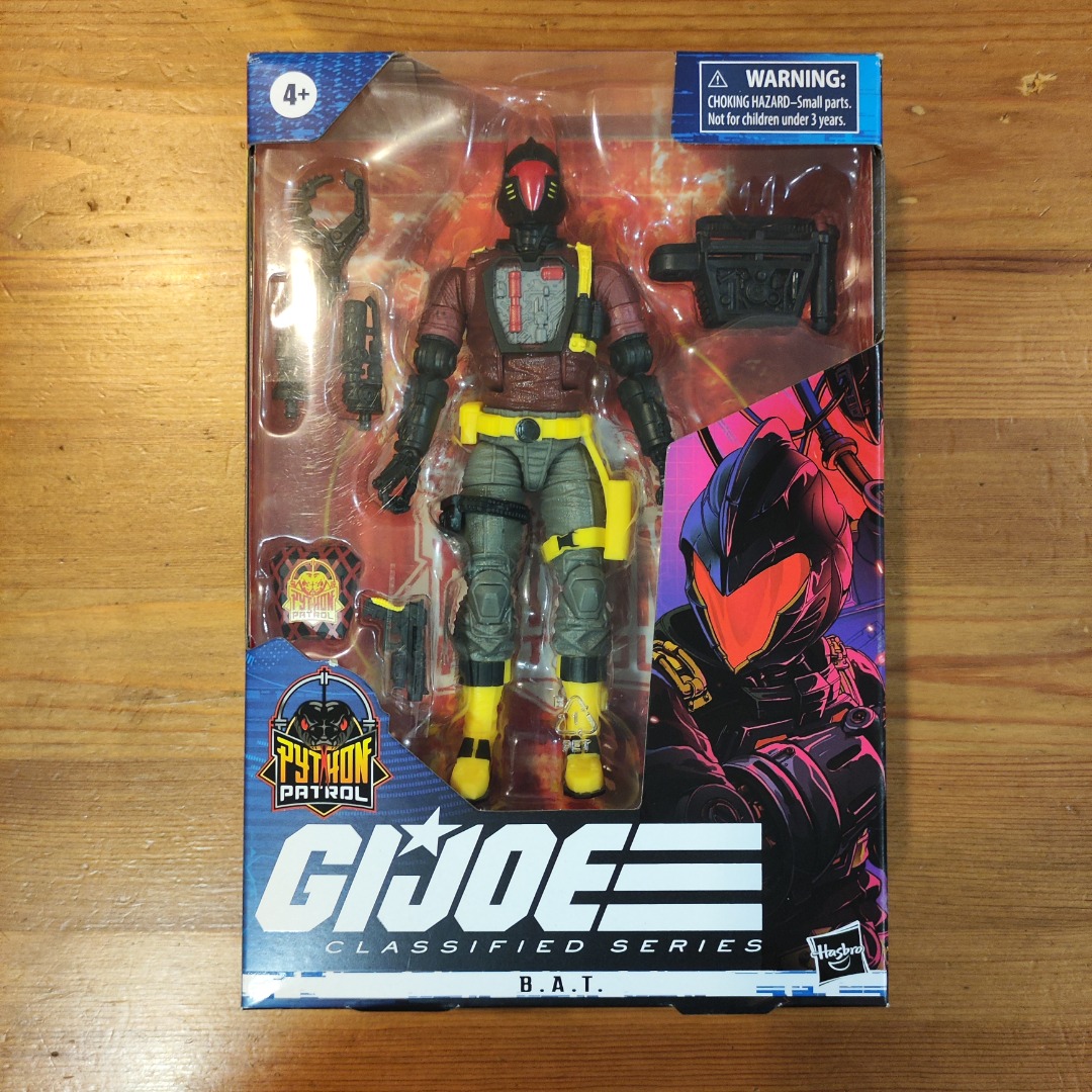 Hasbro G.I. Joe GI Joe Classified Series Python Patrol B.A.T. BAT ...