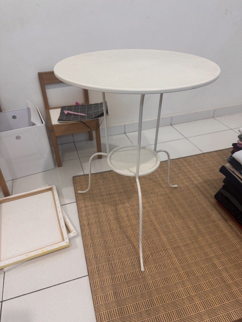 Ikea Lindved Side Table (Category: Tables & Sets) located in Johor Bahru. Submitted by nafis41 (Listing ID 1425169607, Image 1). Description: Ikea Lindved Side Table Condition: 9/10 COD in JB only .