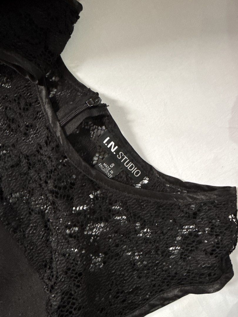 I.N. Studio Black Lace Dress (Category: Dresses) located in Antipolo. Submitted by gianasanchez (Listing ID 1425144213, Image 3). Description: .