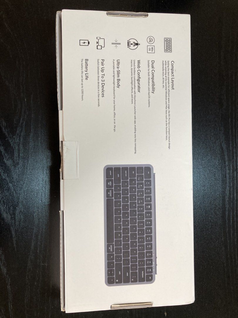 Keychron B1 Pro Ultra-Slim 2.4G Wireless Keyboard447809105261373441