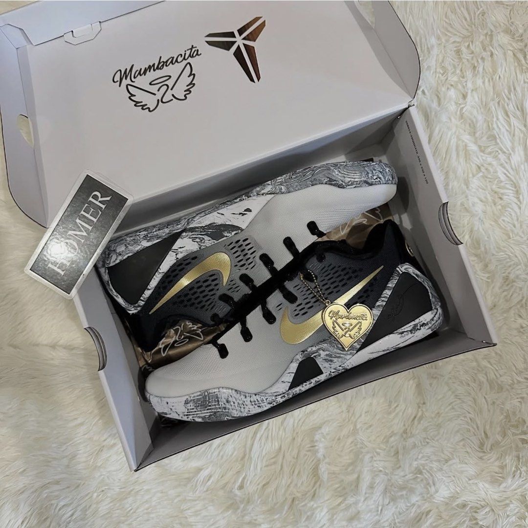 Kobe 9 Mambacita (Category: Sneakers) located in Tanay. Submitted by hohohomieee (Listing ID 1425091644, Image 1). Description: Kobe 9 Mambacita Size 14 US Brandnew ₱14,495.