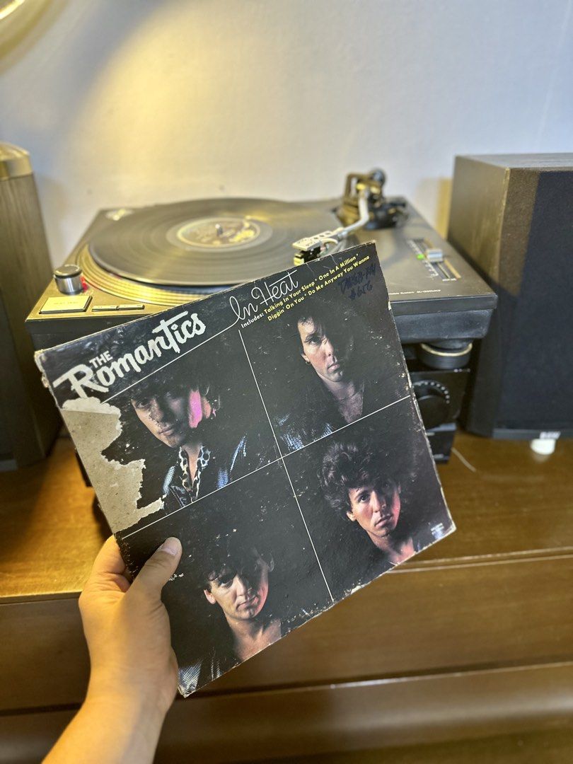 [LP] In Heat - The Romantics (Category: Vinyls) located in Makati City. Submitted by pitsrecords (Listing ID 1425195860, Image 1). Description: [LP] In Heat - The Romantics Cover : VG Media : VG Philippine Pressing ₱300.