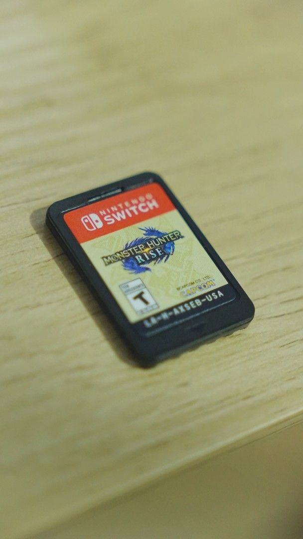 Monster Hunter Rise - Nintendo Switch Game (Category: Nintendo) located in Marikina City. Submitted by kcm.4217 (Listing ID 1425127736, Image 1). Description: For sale Monster Hunter Rise Switch cartridge. No issues Bring your Switch to test Cartridge only.