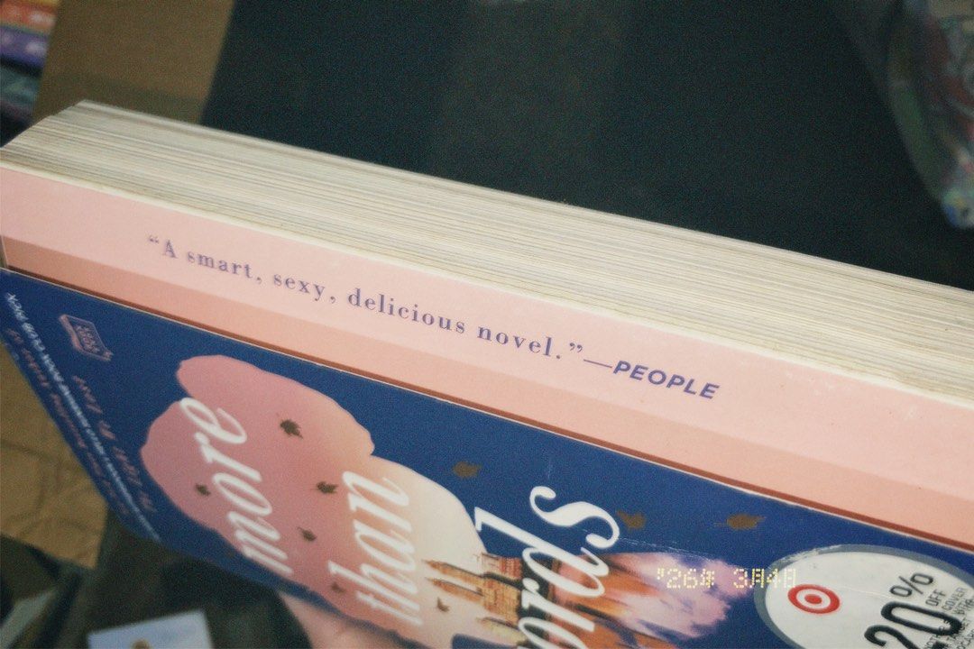 More Than Words by Jill Santopolo (Category: Storybooks) located in Pasig City. Submitted by mars_15 (Listing ID 1425087343, Image 3). Description: -thru gcash only.