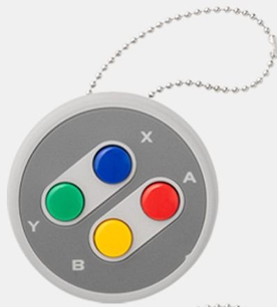 Nintendo SNES Controller Gashapon Keychain (Category: Controllers) located in Manila. Submitted by fifipin (Listing ID 1425097116, Image 1). Description: Nintendo SNES Controller Gashapon Keychain From Nintendo Shibuya store Location: BGC / SM MOA Payment Options: Maya, GCash or BPI.